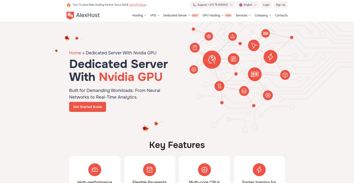 Dedicated Server With Nvidia GPU Screenshot