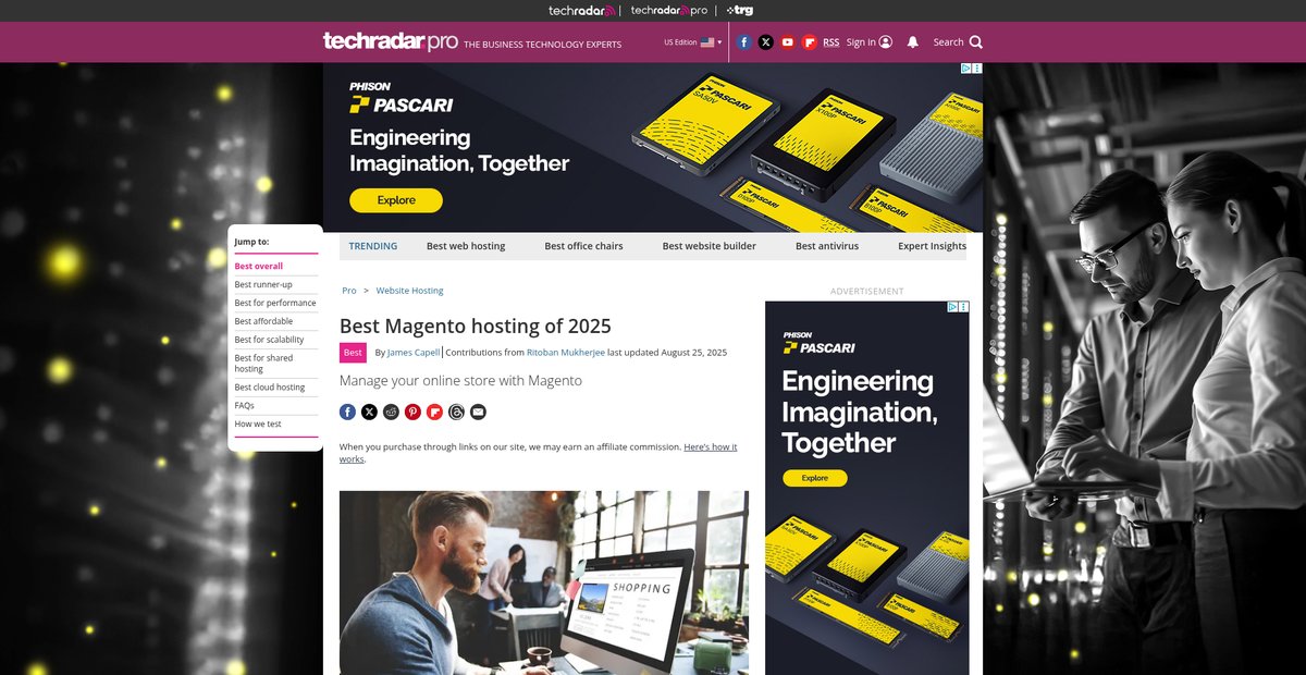 Best Magento hosting of 2025 Screenshot
