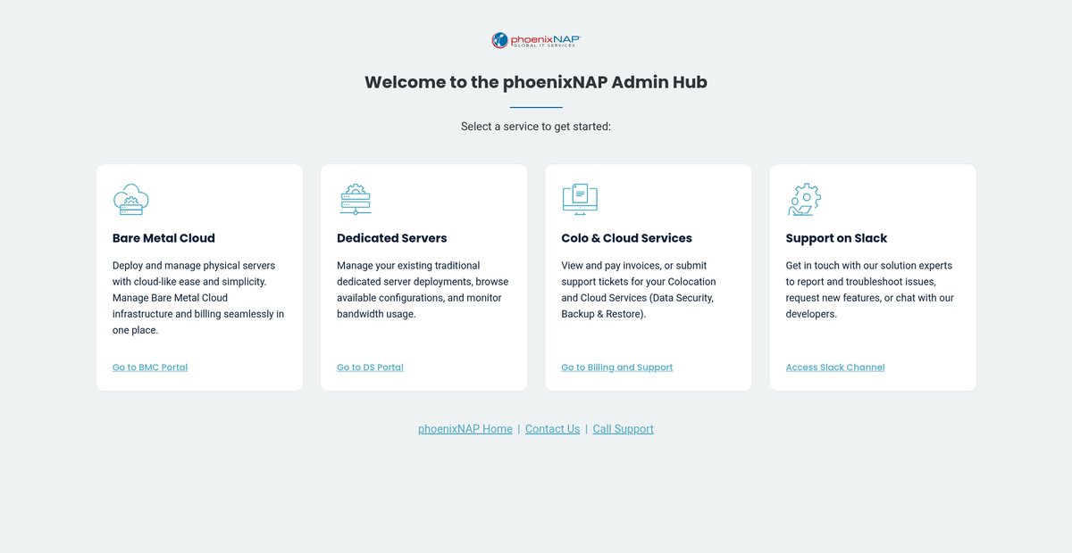 Premium Dedicated Servers in Amsterdam, Netherlands | phoenixNAP Screenshot