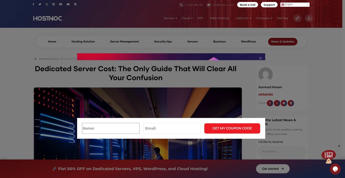 Dedicated Server Cost: The Only Guide That Will Clear All Your Confusion Screenshot