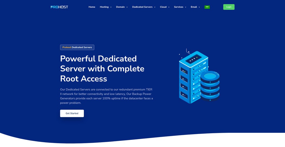 Dedicated Server - ProHost Screenshot