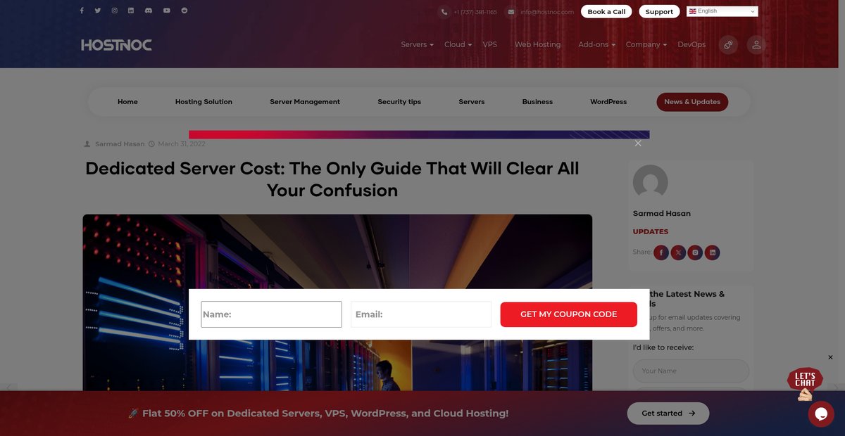 Dedicated Server Cost: The Only Guide That Will Clear All Your Confusion Screenshot