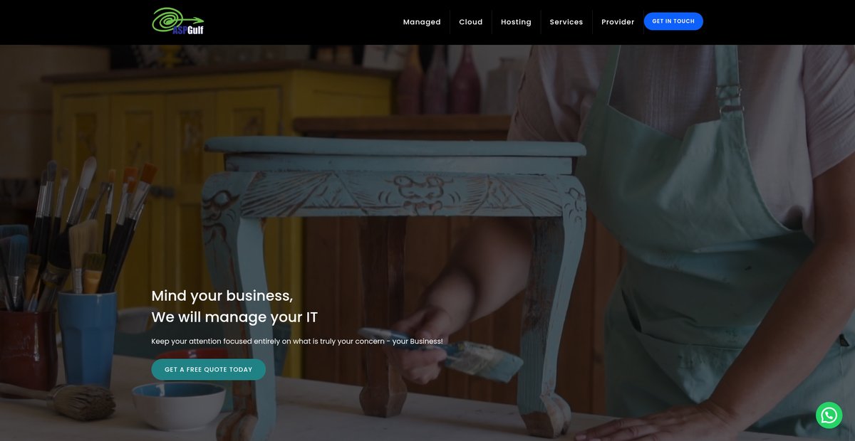 ASPGulf | Managed Hosting, Dedicated Servers & Cloud ... Screenshot