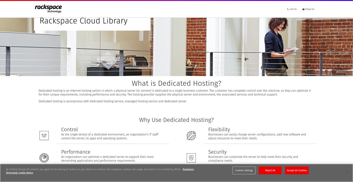 What is Dedicated Hosting & Why use It Screenshot