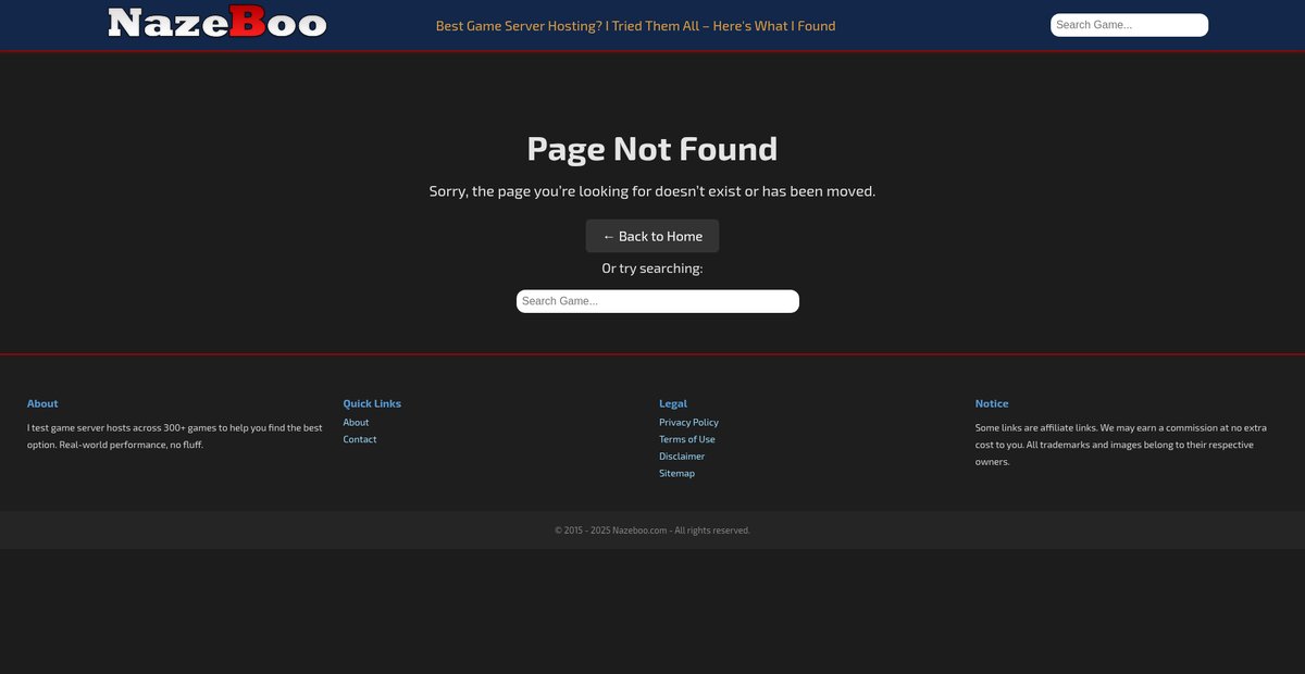 TOP: 1 Don’t Starve Together Server Hosting Providers Screenshot