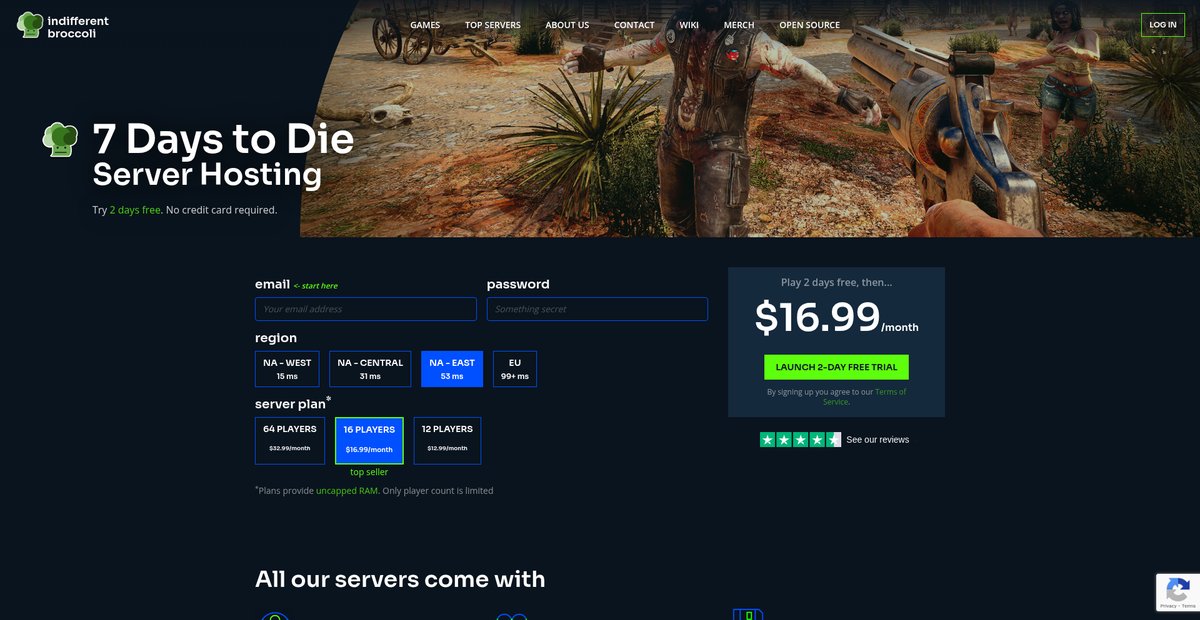 7 Days to Die Server Hosting Screenshot