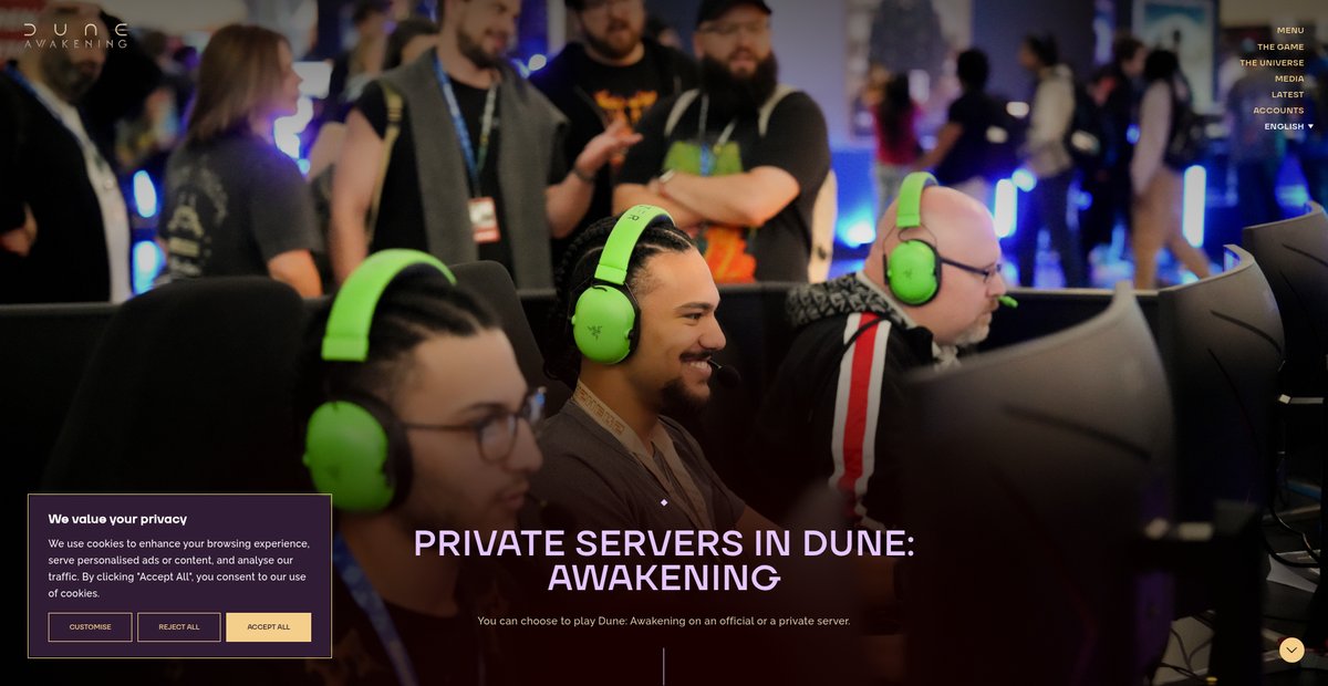 Private Server Setup » Dune: Awakening Screenshot