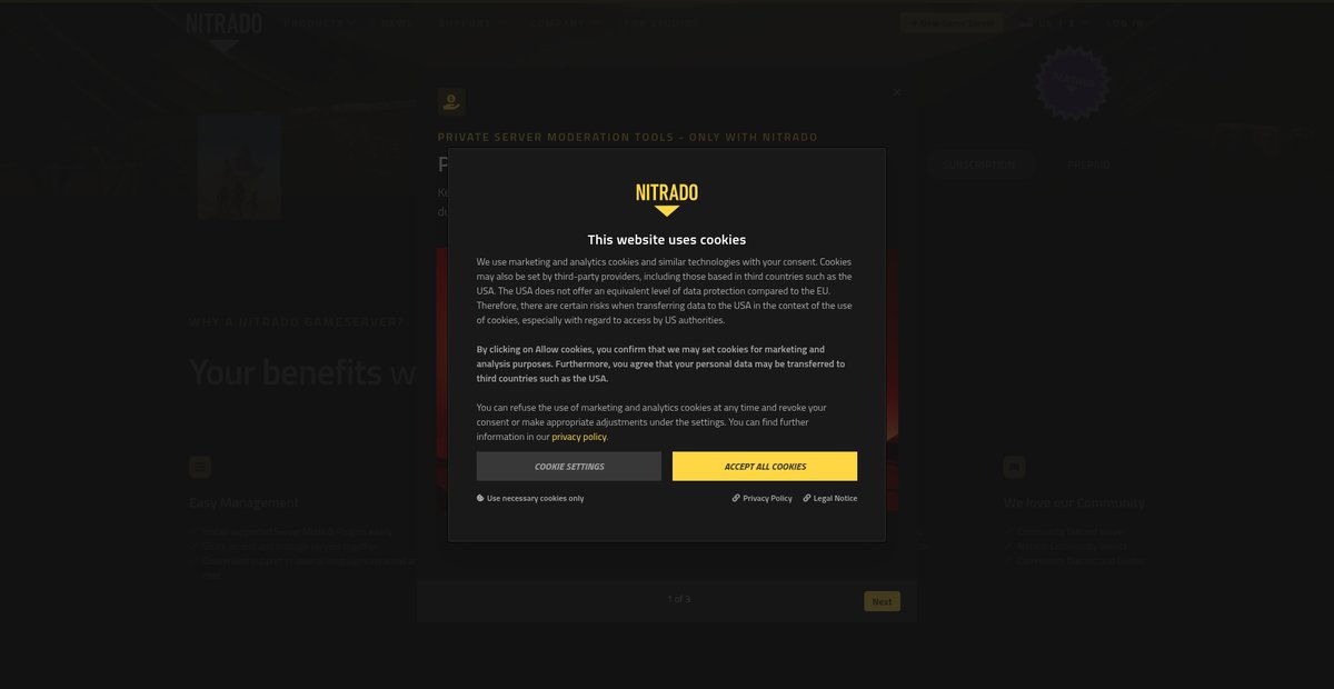 Dune: Awakening Server Hosting Screenshot