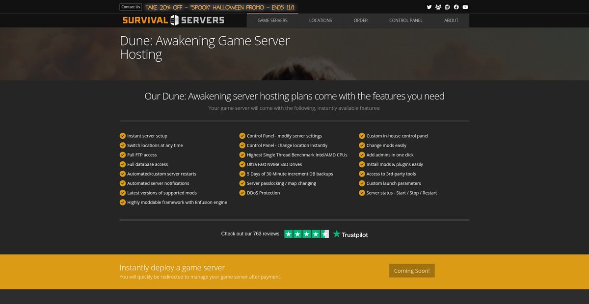Dune: Awakening Server Hosting | Survival Servers Screenshot