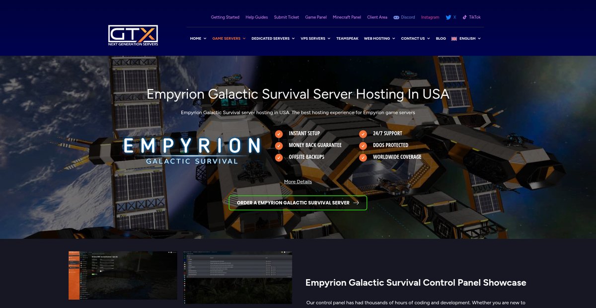 Empyrion Galactic Survival Server Hosting In USA Screenshot