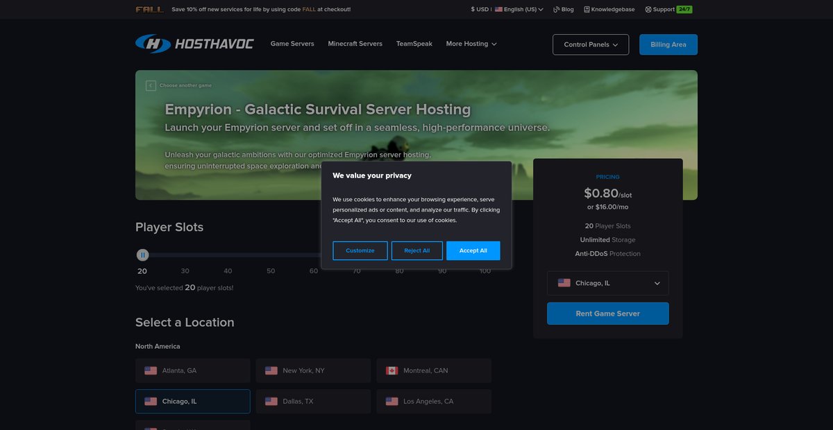Empyrion - Galactic Survival Server Hosting Screenshot