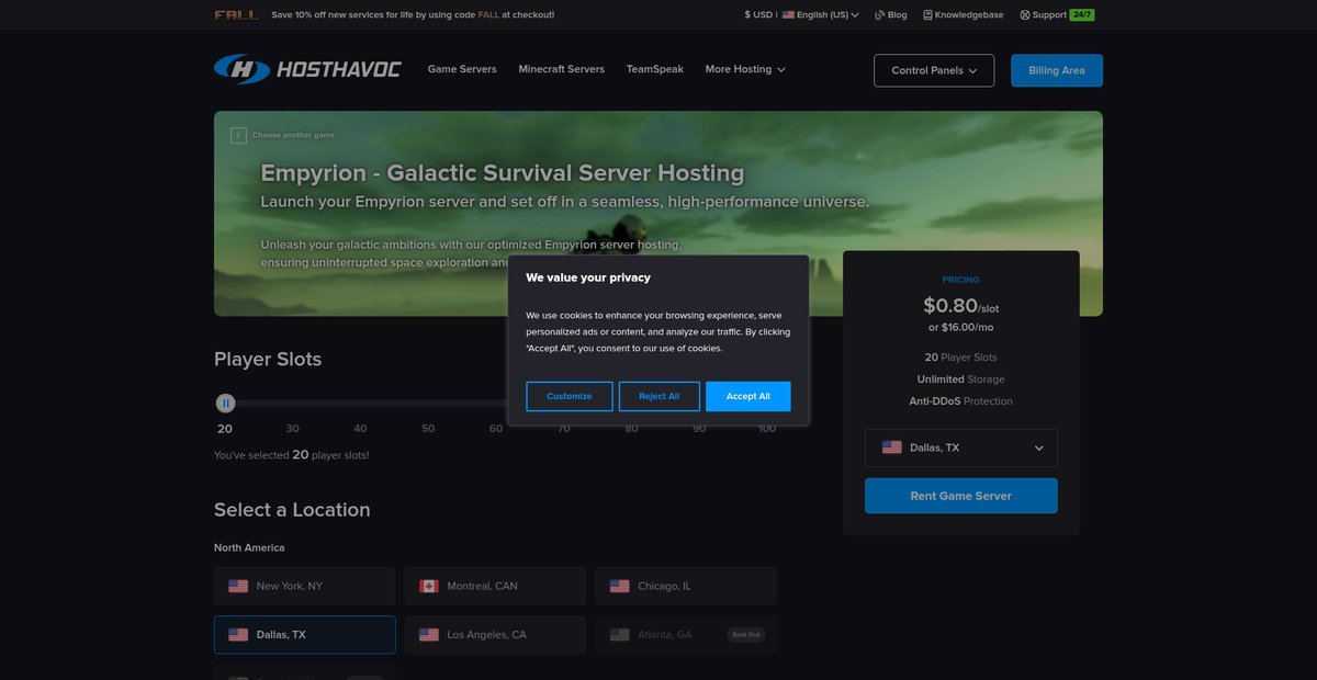 Empyrion - Galactic Survival Server Hosting Screenshot