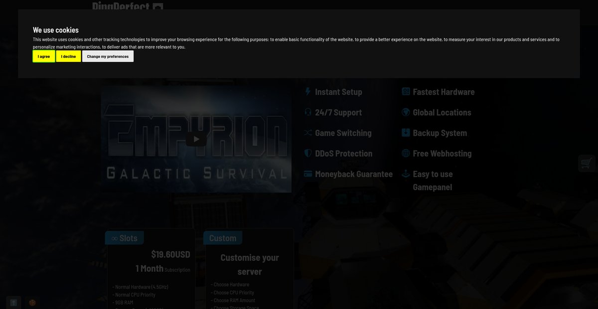 EMPYRION Game Server Hosting Screenshot