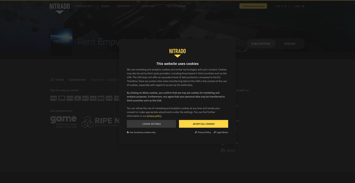 Empyrion - Galactic Survival Server Hosting Screenshot