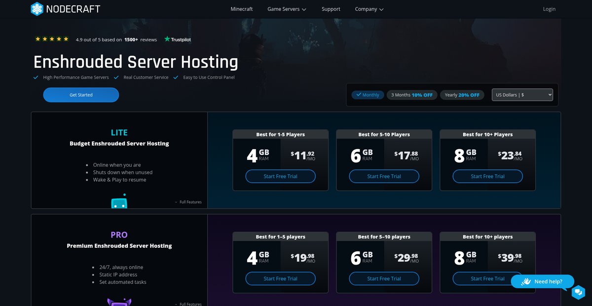 Enshrouded Server Hosting - Nodecraft Screenshot