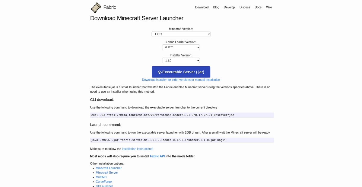 Download Minecraft Server Launcher Screenshot