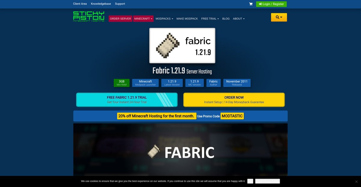 Minecraft Forge Server Hosting - Build and Play any Mod Screenshot