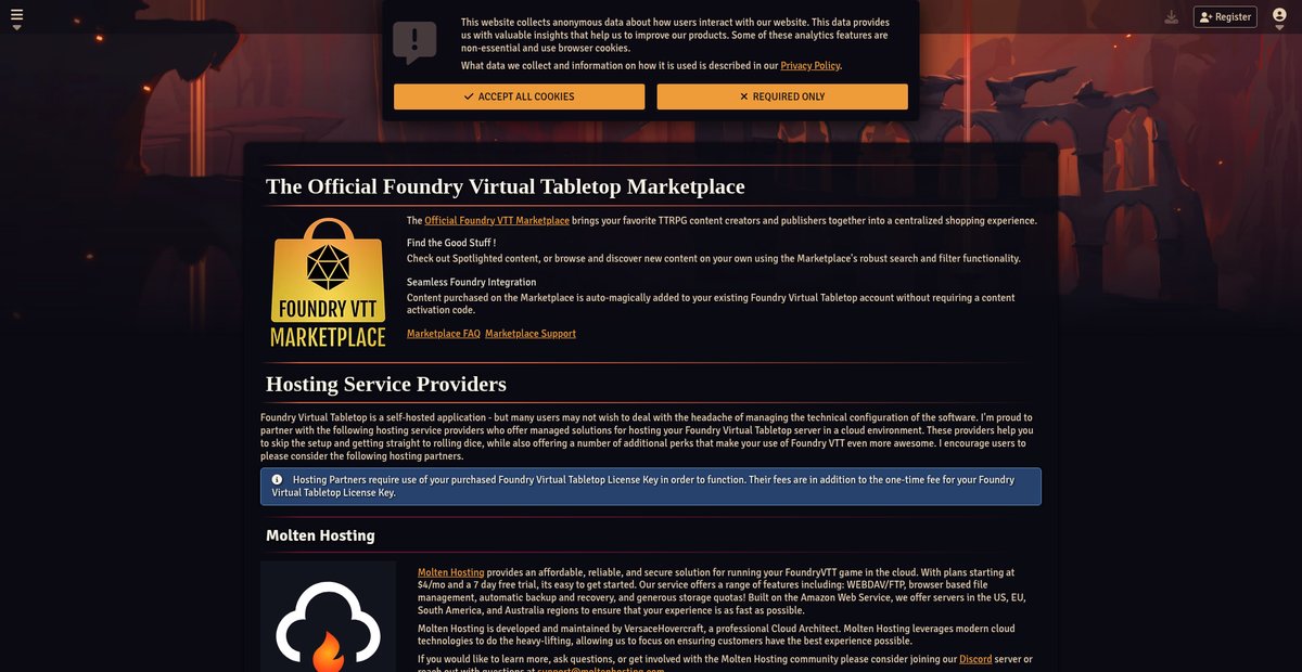 Partnerships Screenshot