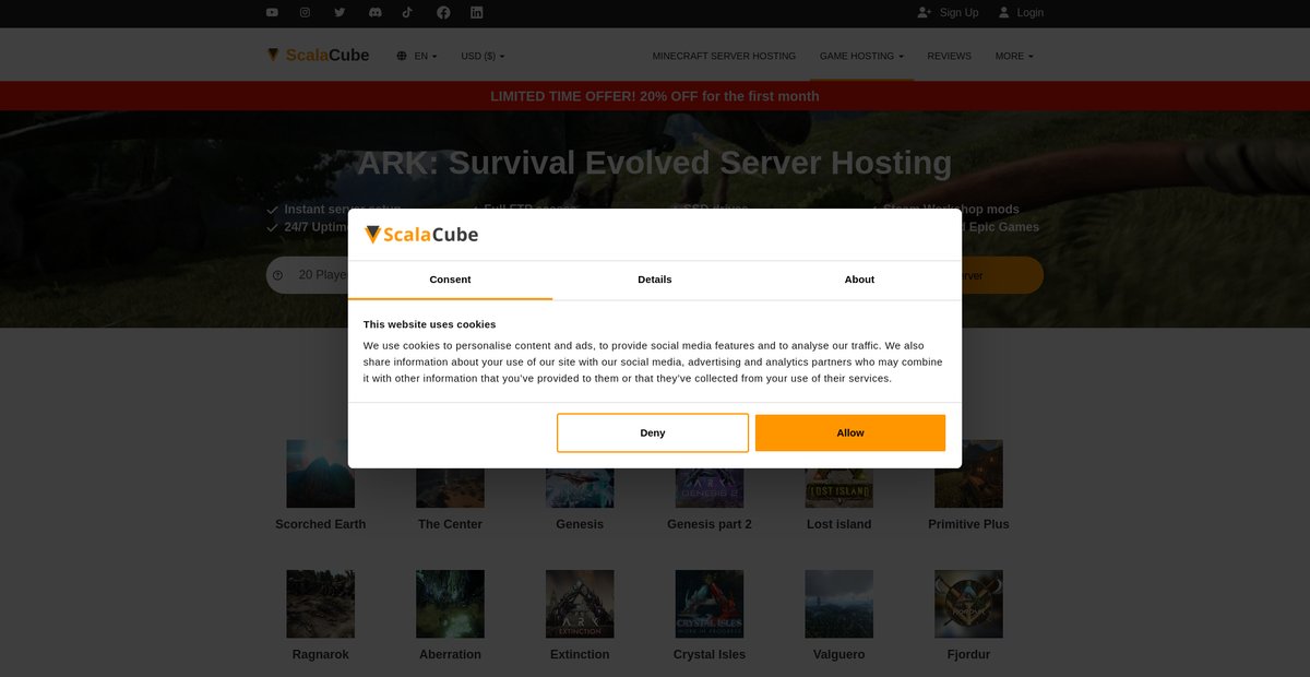 ARK: Survival Evolved Server Hosting Screenshot
