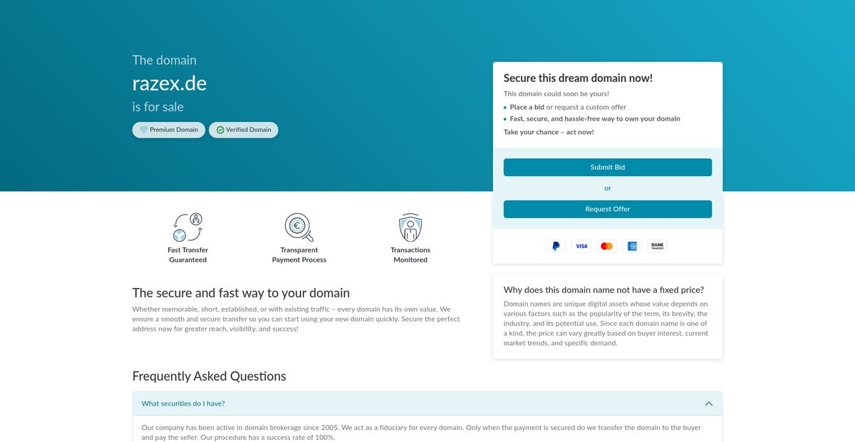 Razex.de Screenshot