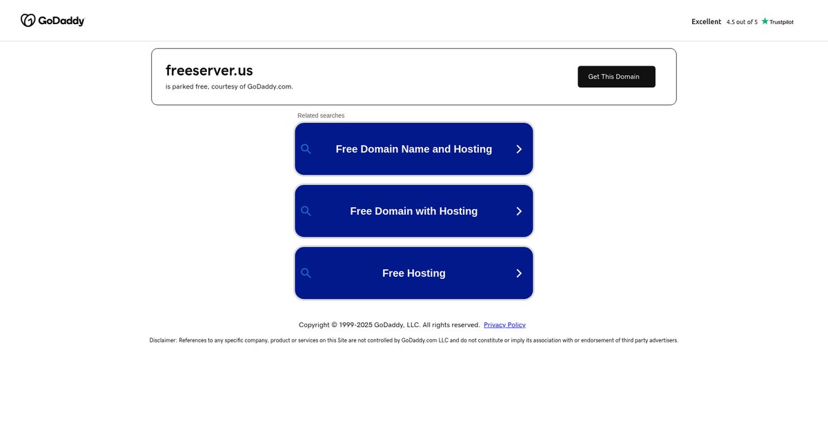 Free Server VPS in USA Screenshot