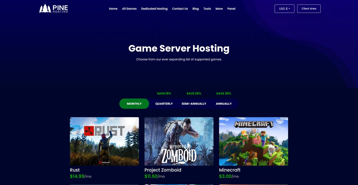 Best provider of fast, reliable, and secure hosting. Screenshot
