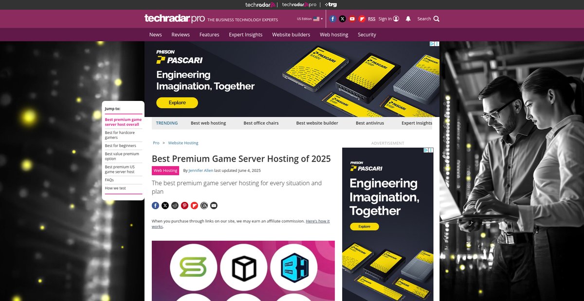 Best Premium Game Server Hosting of 2025 Screenshot