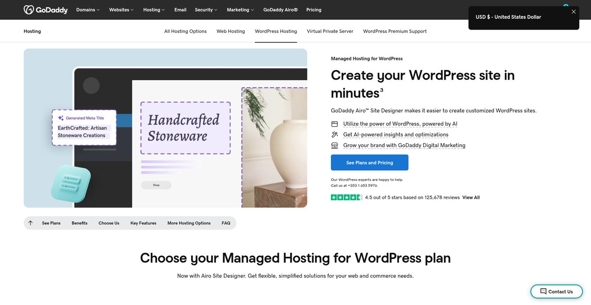 Managed Hosting for WordPress |Fast & Secure with AI ... Screenshot