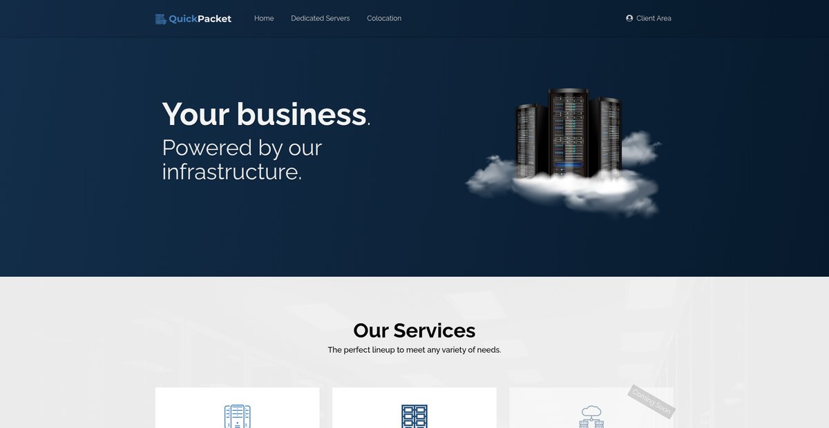 Ashburn Dedicated Servers, Los Angeles Dedicated Servers, and Chicago Dedicated Servers Screenshot