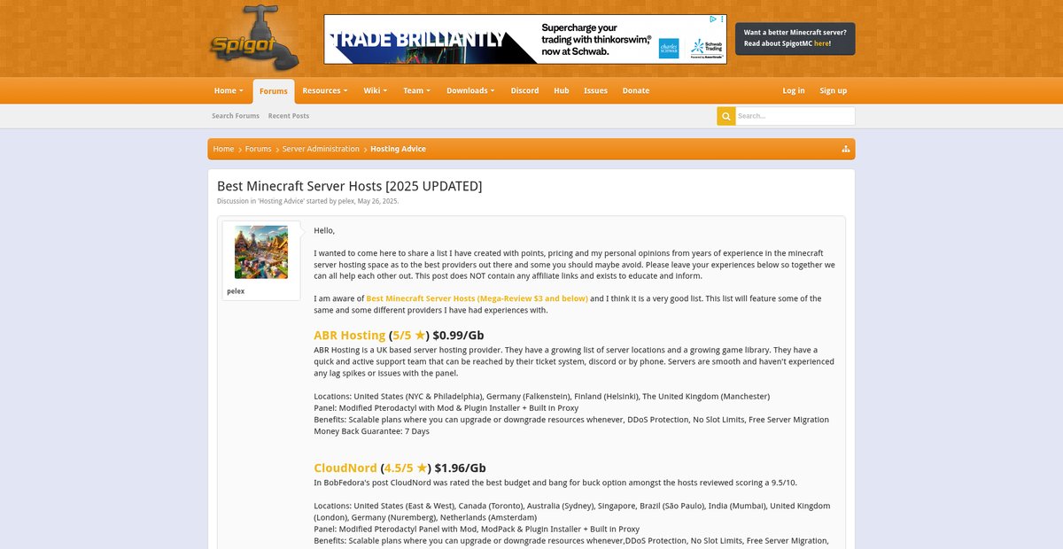 Best Minecraft Server Hosts [2025 UPDATED] Screenshot