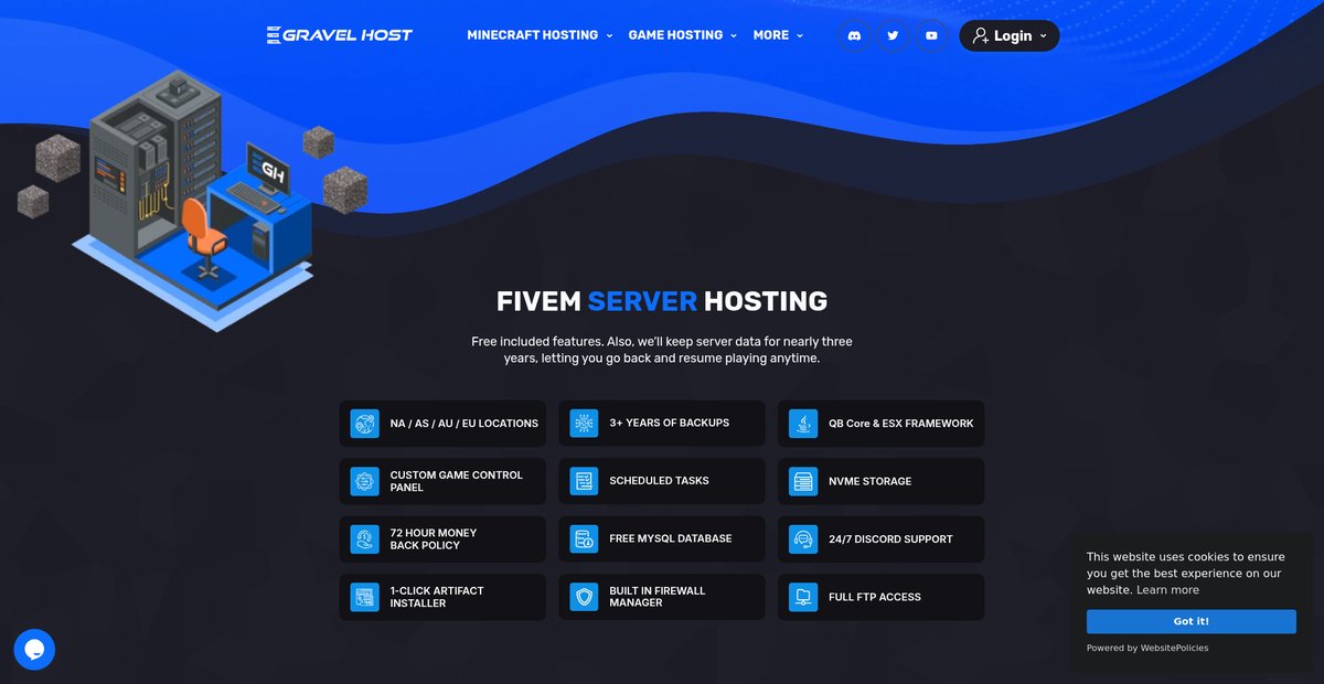 fivem server hosting Screenshot