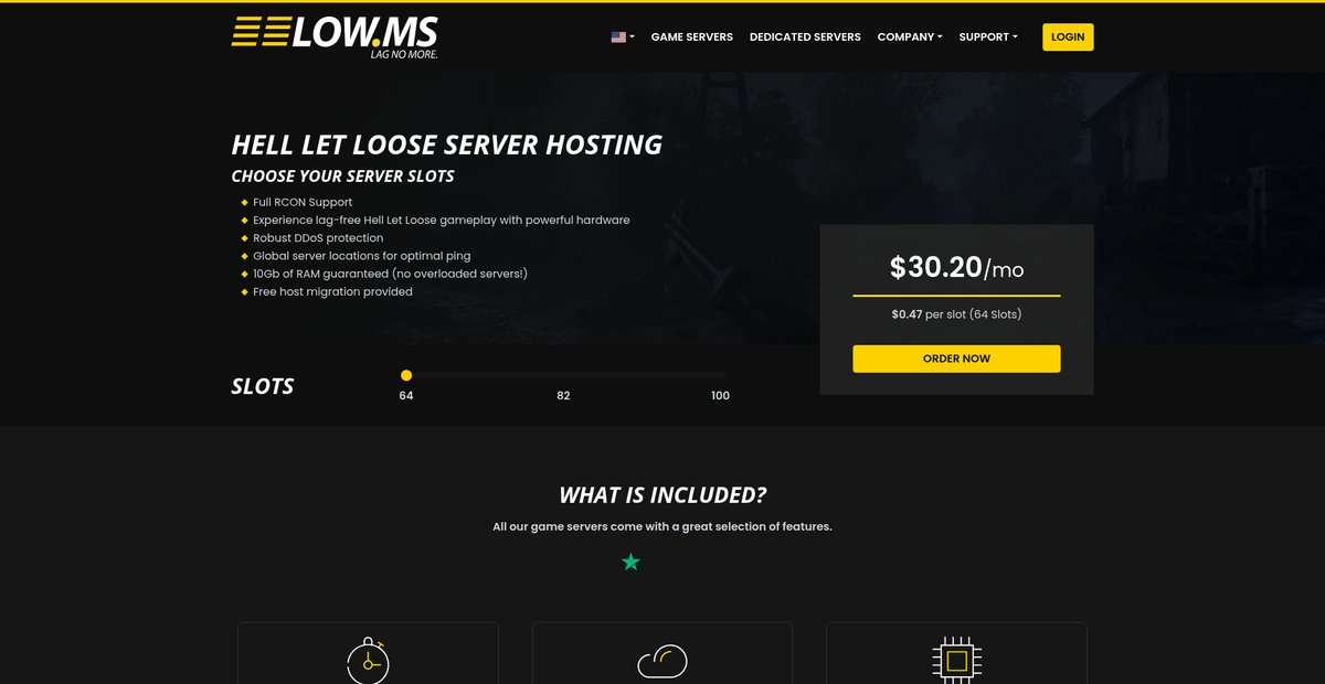 Hell Let Loose Server Hosting Screenshot