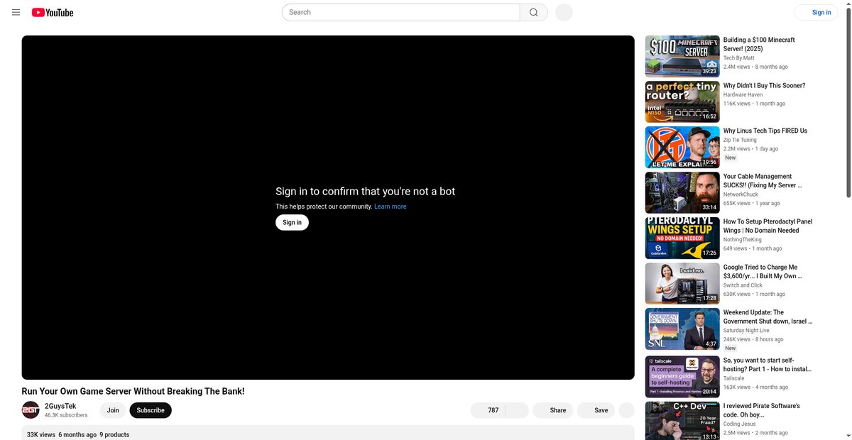 Run Your Own Game Server Without Breaking The Bank! Screenshot
