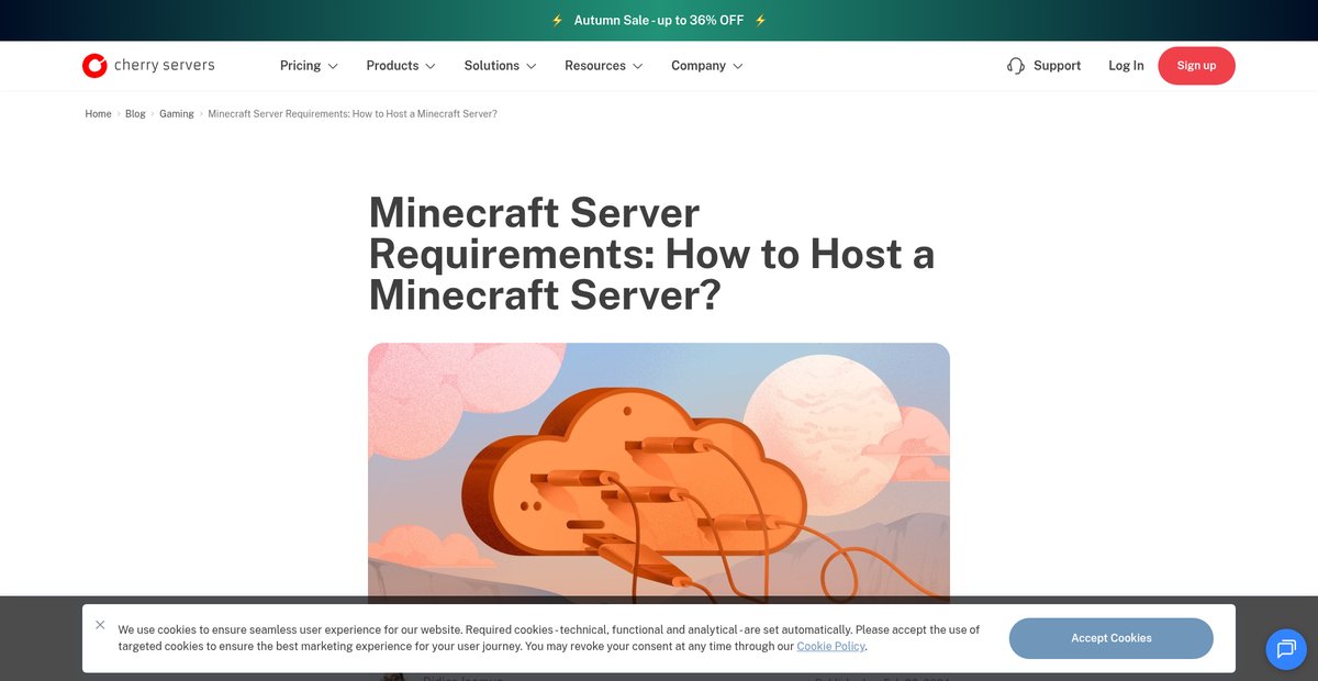 Minecraft Server Requirements: How to Host a ... Screenshot