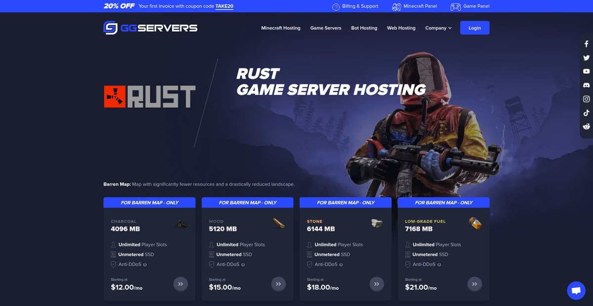 Rust Server Hosting | GGServers Screenshot