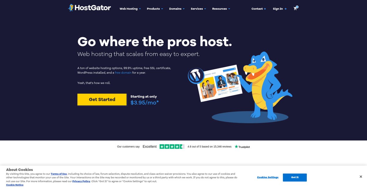 Web Hosting - Best Website Hosting Screenshot