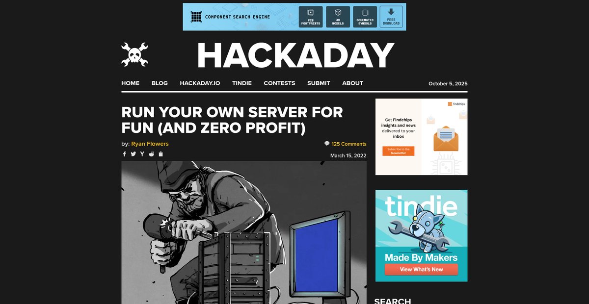 Run Your Own Server For Fun (and Zero Profit) Screenshot