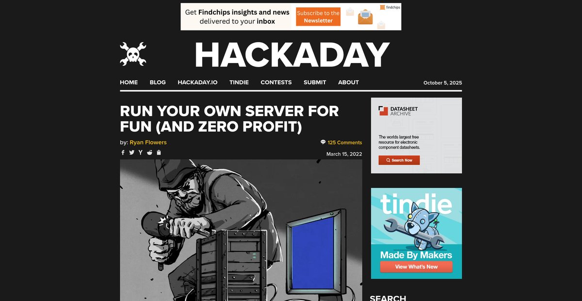Run Your Own Server For Fun (and Zero Profit) Screenshot
