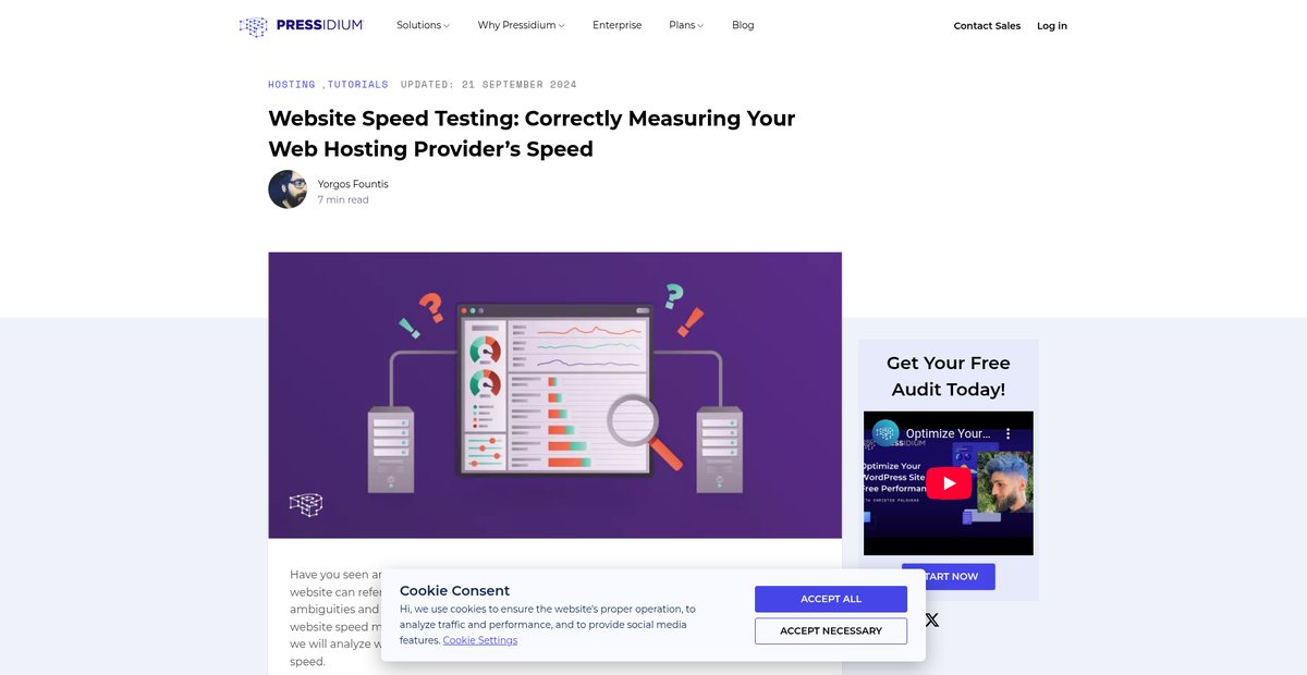 Website Speed Testing: Correctly Measuring Your Web ... Screenshot