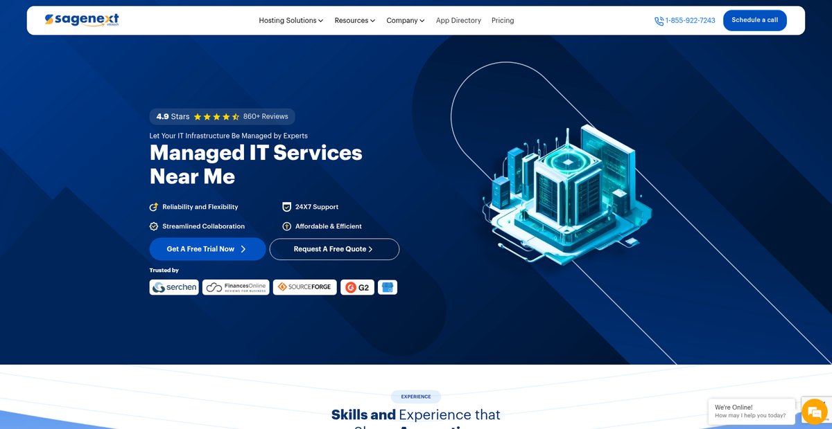 Managed IT Service Provider Near Me For Small Businesses Screenshot