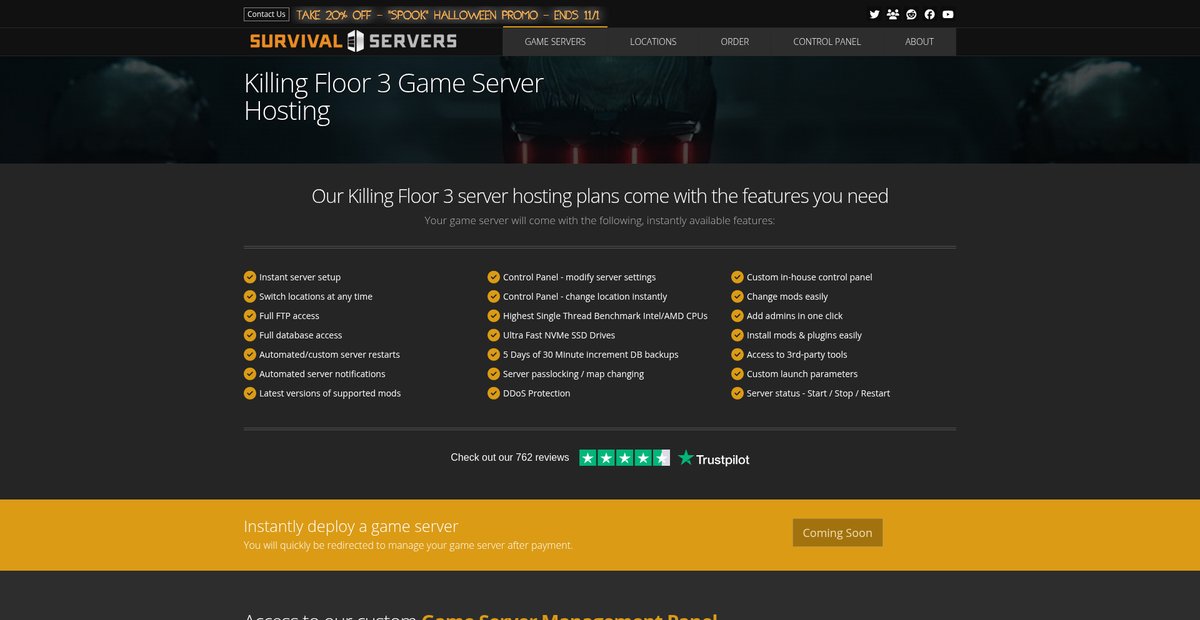 Killing Floor 3 Server Hosting Screenshot