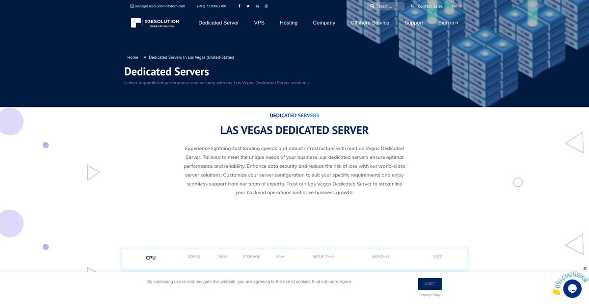 Las Vegas Dedicated Server Screenshot