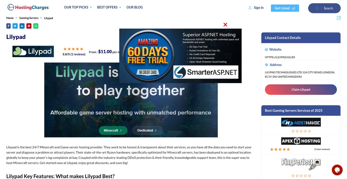 Lilypad Expert Review 2025 and 1 User Reviews Screenshot