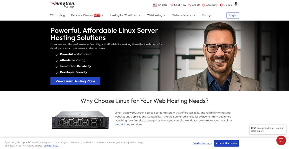 Linux Hosting - Web Hosting for Linux Screenshot