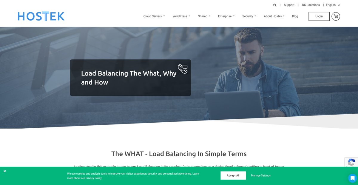 Load Balanced Solutions - Prepare for large number of ... Screenshot
