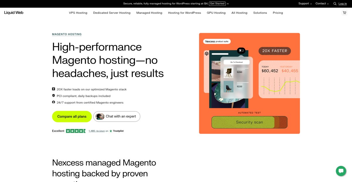 Best Fully Managed Magento Hosting Platform Screenshot