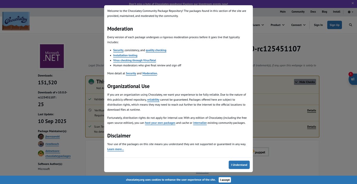 Microsoft .NET - Windows Server Hosting Screenshot