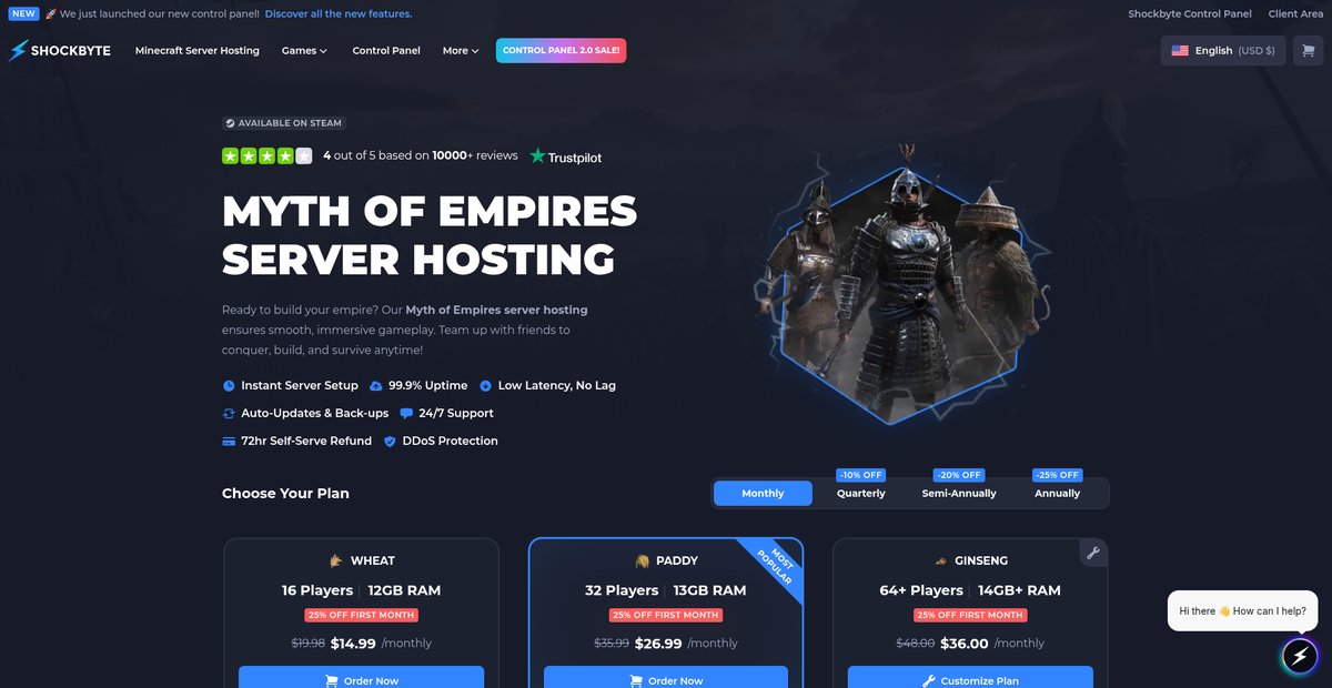 Myth of Empires Server Hosting Screenshot