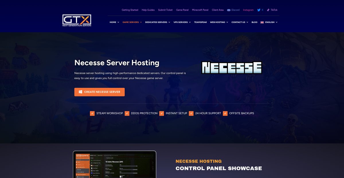 Necesse Server Hosting Screenshot