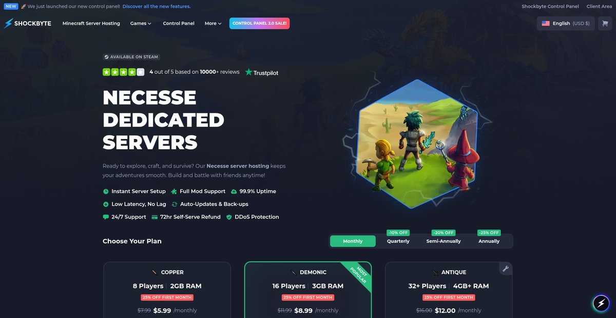 Necesse Dedicated Servers Screenshot